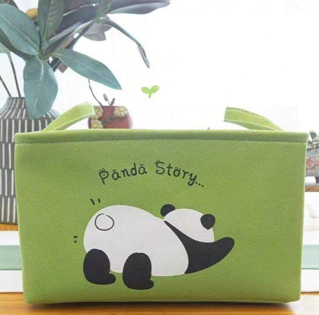 Cute Panda Storage Basket