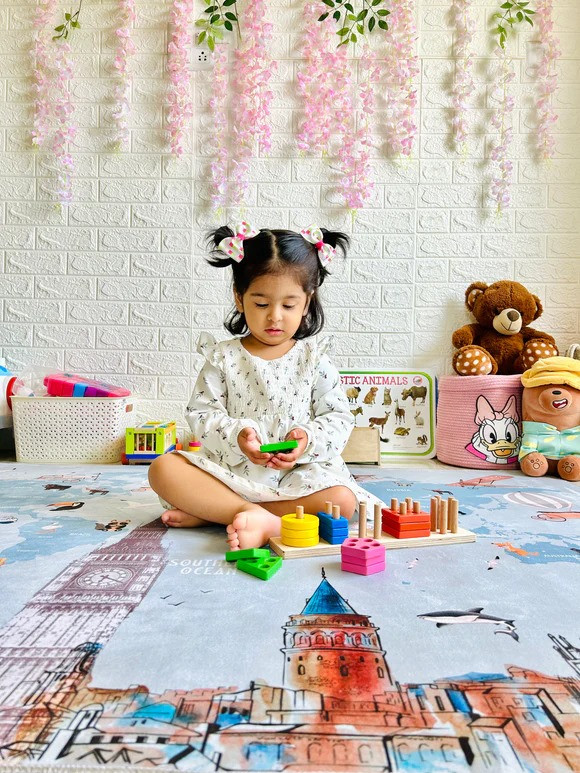 Solar System Kids Play Mat