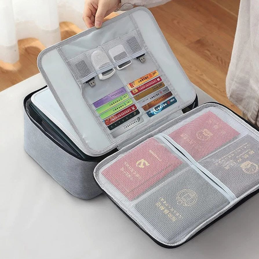 Document Organizer Bag Multilayer Travel File Organiser